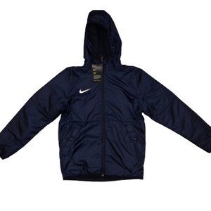 Nike Kids Padded Soccer Navy Blue Puffer Jacket Size Medium